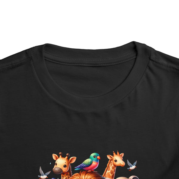 Personalized Noahs Ark Toddler Shirt Animals Ark T Shirt Custom Bible Character Kids Name Age Shirt For Boy Girl Toddler Kids Birthday Shirt