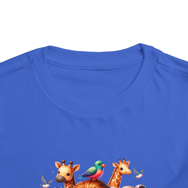 Personalized Noahs Ark Toddler Shirt Animals Ark T Shirt Custom Bible Character Kids Name Age Shirt For Boy Girl Toddler Kids Birthday Shirt