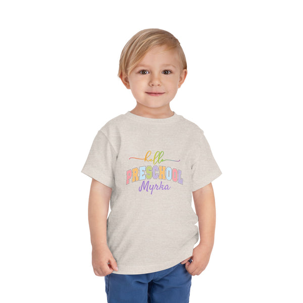 Personalized Back To School Shirt, Custom Back To School Tee First Day If School Shirts Back to school Gifts Personalized Kindergarten Shirt
