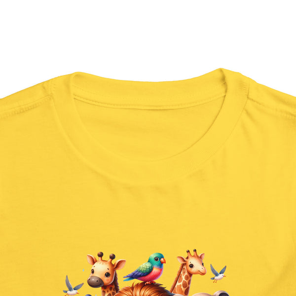 Personalized Noahs Ark Toddler Shirt Animals Ark T Shirt Custom Bible Character Kids Name Age Shirt For Boy Girl Toddler Kids Birthday Shirt