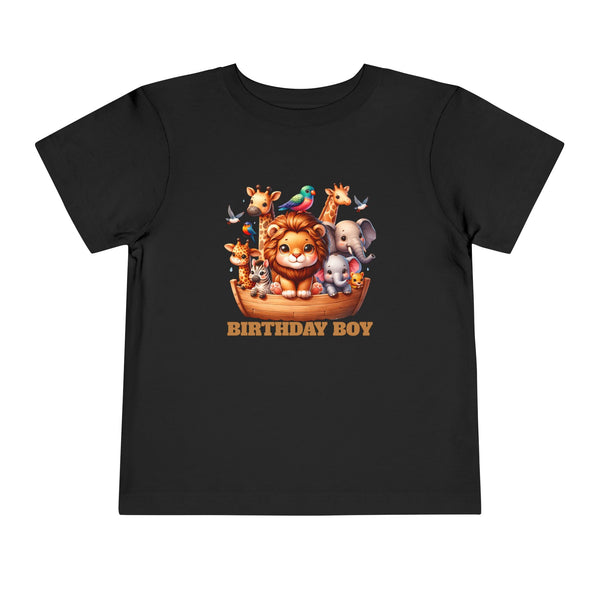 Personalized Noahs Ark Toddler Shirt Animals Ark T Shirt Custom Bible Character Kids Name Age Shirt For Boy Girl Toddler Kids Birthday Shirt