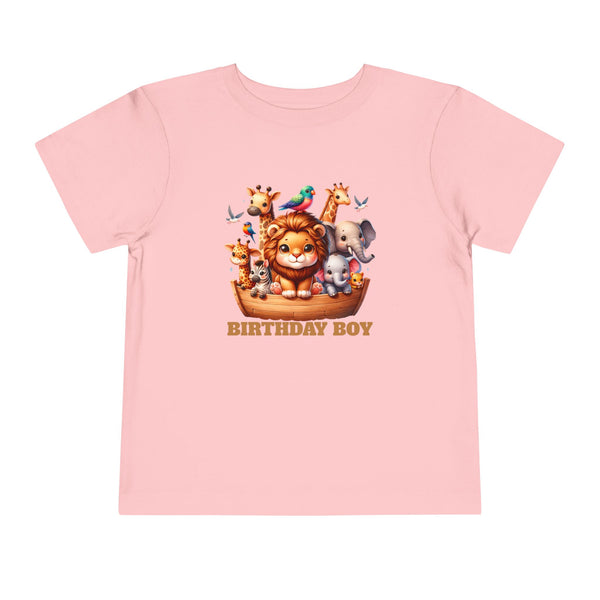 Personalized Noahs Ark Toddler Shirt Animals Ark T Shirt Custom Bible Character Kids Name Age Shirt For Boy Girl Toddler Kids Birthday Shirt
