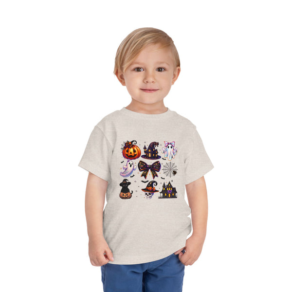 Kids Coquette Bow Wicked Shirt Halloween Girl Shirt Toddler Ghost Cat Shirt Pumpkin Patch Tee Cute Ghost Pumpkin Cat T Shirt Retro Ghost Tee