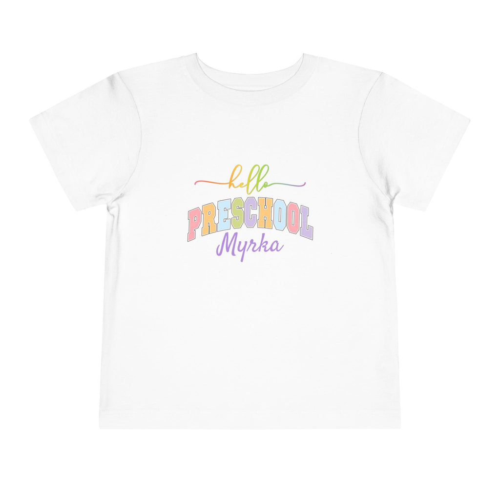 Personalized Back To School Shirt, Custom Back To School Tee First Day If School Shirts Back to school Gifts Personalized Kindergarten Shirt