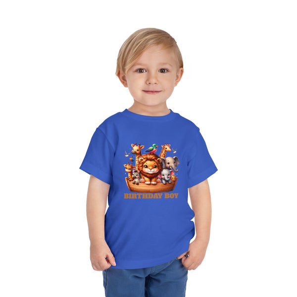 Personalized Noahs Ark Toddler Shirt Animals Ark T Shirt Custom Bible Character Kids Name Age Shirt For Boy Girl Toddler Kids Birthday Shirt