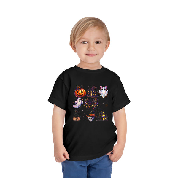 Kids Coquette Bow Wicked Shirt Halloween Girl Shirt Toddler Ghost Cat Shirt Pumpkin Patch Tee Cute Ghost Pumpkin Cat T Shirt Retro Ghost Tee