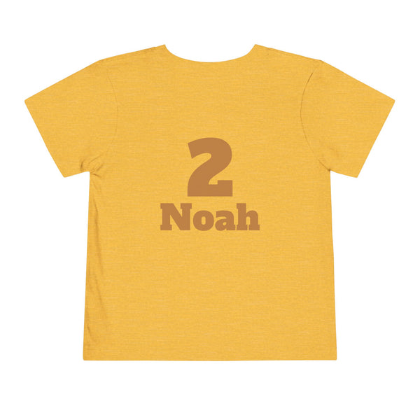 Personalized Noahs Ark Toddler Shirt Animals Ark T Shirt Custom Bible Character Kids Name Age Shirt For Boy Girl Toddler Kids Birthday Shirt