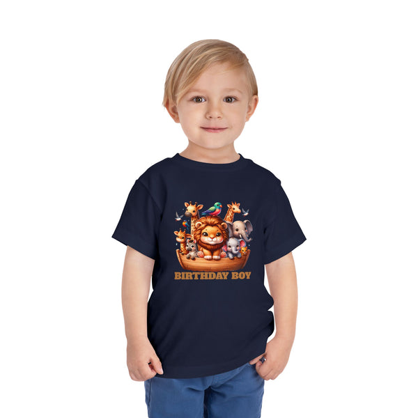 Personalized Noahs Ark Toddler Shirt Animals Ark T Shirt Custom Bible Character Kids Name Age Shirt For Boy Girl Toddler Kids Birthday Shirt