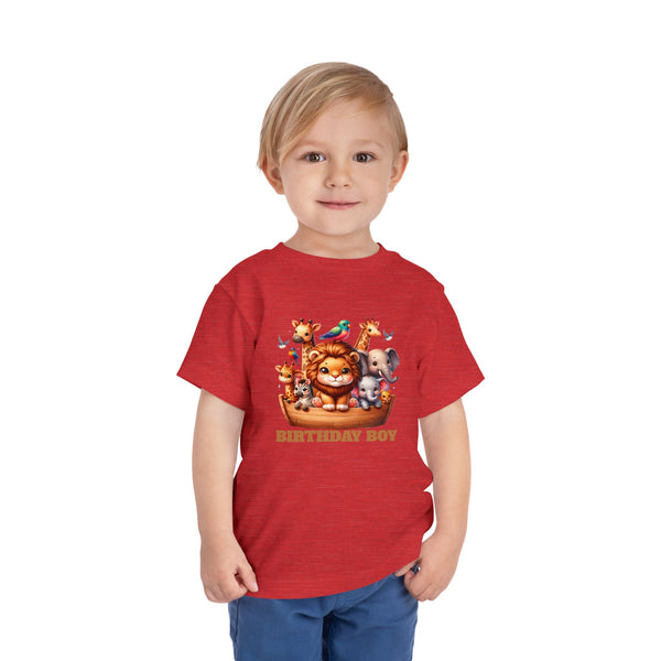 Personalized Noahs Ark Toddler Shirt Animals Ark T Shirt Custom Bible Character Kids Name Age Shirt For Boy Girl Toddler Kids Birthday Shirt