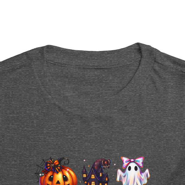Kids Coquette Bow Wicked Shirt Halloween Girl Shirt Toddler Ghost Cat Shirt Pumpkin Patch Tee Cute Ghost Pumpkin Cat T Shirt Retro Ghost Tee