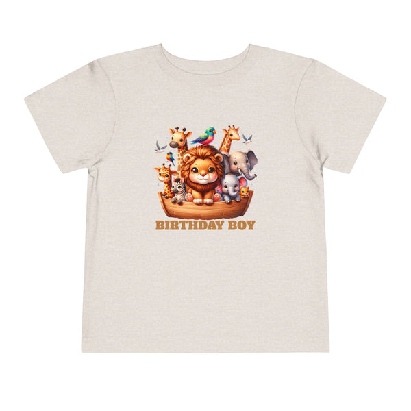 Personalized Noahs Ark Toddler Shirt Animals Ark T Shirt Custom Bible Character Kids Name Age Shirt For Boy Girl Toddler Kids Birthday Shirt