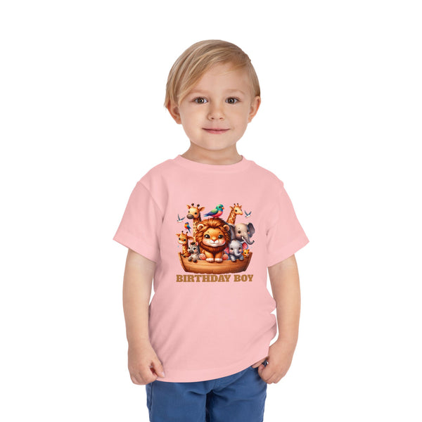 Personalized Noahs Ark Toddler Shirt Animals Ark T Shirt Custom Bible Character Kids Name Age Shirt For Boy Girl Toddler Kids Birthday Shirt