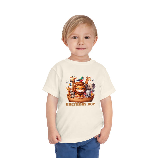 Personalized Noahs Ark Toddler Shirt Animals Ark T Shirt Custom Bible Character Kids Name Age Shirt For Boy Girl Toddler Kids Birthday Shirt