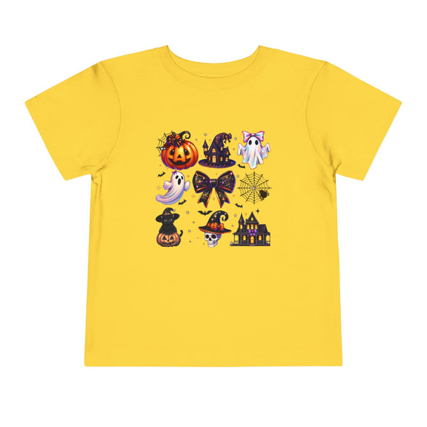 Kids Coquette Bow Wicked Shirt Halloween Girl Shirt Toddler Ghost Cat Shirt Pumpkin Patch Tee Cute Ghost Pumpkin Cat T Shirt Retro Ghost Tee