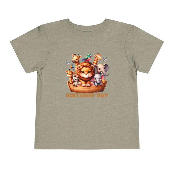 Personalized Noahs Ark Toddler Shirt Animals Ark T Shirt Custom Bible Character Kids Name Age Shirt For Boy Girl Toddler Kids Birthday Shirt