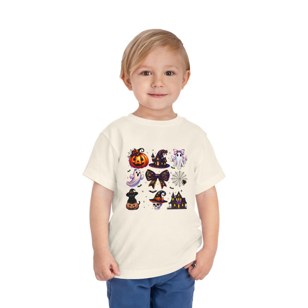 Kids Coquette Bow Wicked Shirt Halloween Girl Shirt Toddler Ghost Cat Shirt Pumpkin Patch Tee Cute Ghost Pumpkin Cat T Shirt Retro Ghost Tee