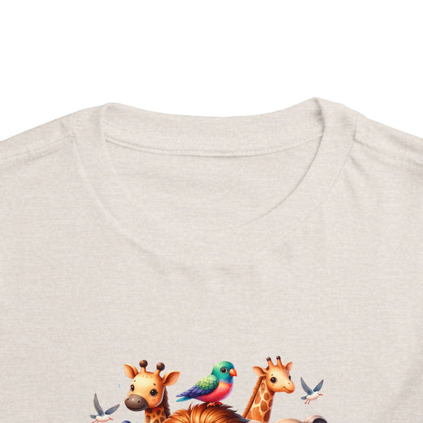 Personalized Noahs Ark Toddler Shirt Animals Ark T Shirt Custom Bible Character Kids Name Age Shirt For Boy Girl Toddler Kids Birthday Shirt