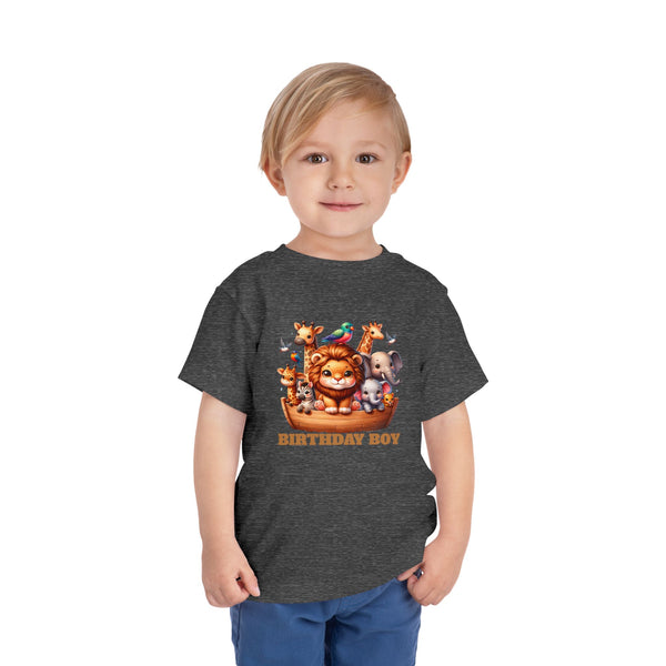 Personalized Noahs Ark Toddler Shirt Animals Ark T Shirt Custom Bible Character Kids Name Age Shirt For Boy Girl Toddler Kids Birthday Shirt