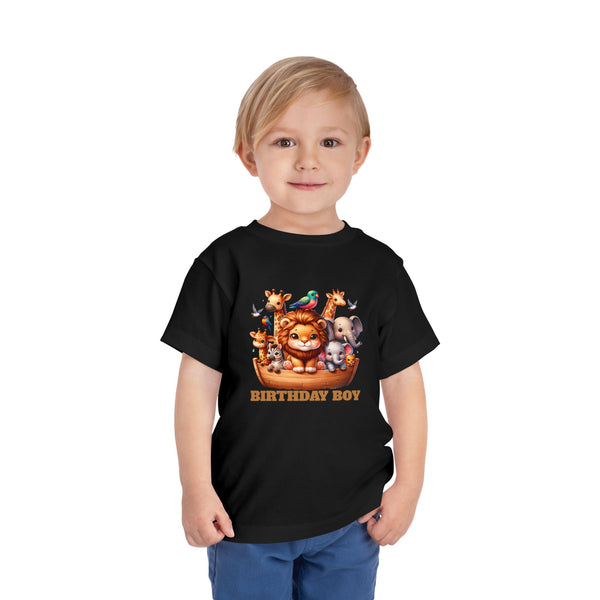 Personalized Noahs Ark Toddler Shirt Animals Ark T Shirt Custom Bible Character Kids Name Age Shirt For Boy Girl Toddler Kids Birthday Shirt