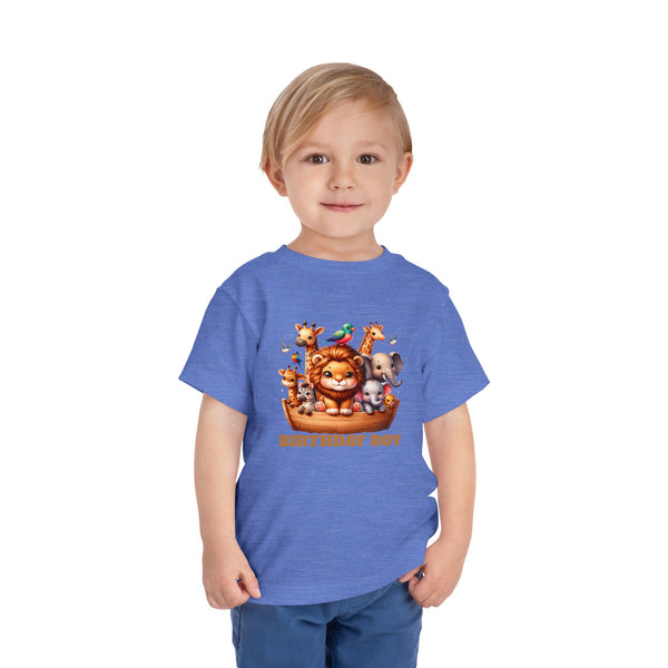 Personalized Noahs Ark Toddler Shirt Animals Ark T Shirt Custom Bible Character Kids Name Age Shirt For Boy Girl Toddler Kids Birthday Shirt