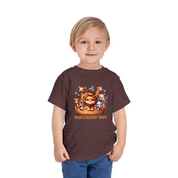 Personalized Noahs Ark Toddler Shirt Animals Ark T Shirt Custom Bible Character Kids Name Age Shirt For Boy Girl Toddler Kids Birthday Shirt