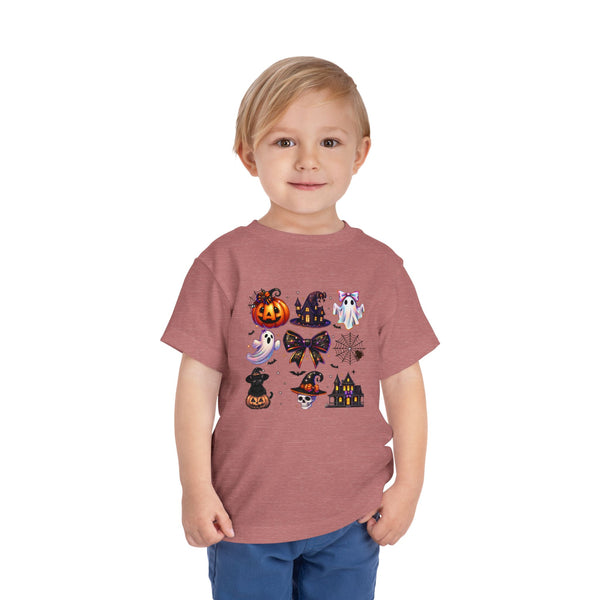 Kids Coquette Bow Wicked Shirt Halloween Girl Shirt Toddler Ghost Cat Shirt Pumpkin Patch Tee Cute Ghost Pumpkin Cat T Shirt Retro Ghost Tee