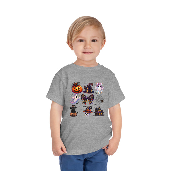 Kids Coquette Bow Wicked Shirt Halloween Girl Shirt Toddler Ghost Cat Shirt Pumpkin Patch Tee Cute Ghost Pumpkin Cat T Shirt Retro Ghost Tee