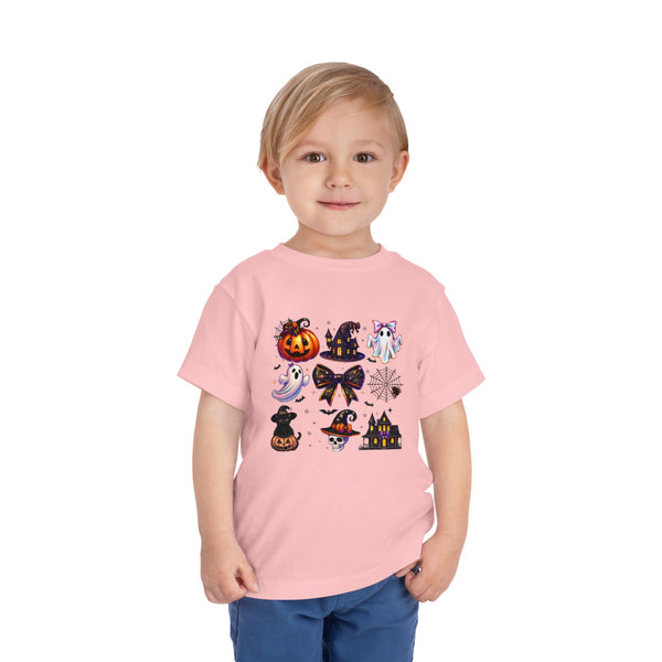 Kids Coquette Bow Wicked Shirt Halloween Girl Shirt Toddler Ghost Cat Shirt Pumpkin Patch Tee Cute Ghost Pumpkin Cat T Shirt Retro Ghost Tee