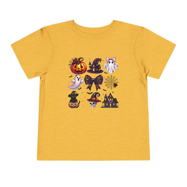 Kids Coquette Bow Wicked Shirt Halloween Girl Shirt Toddler Ghost Cat Shirt Pumpkin Patch Tee Cute Ghost Pumpkin Cat T Shirt Retro Ghost Tee