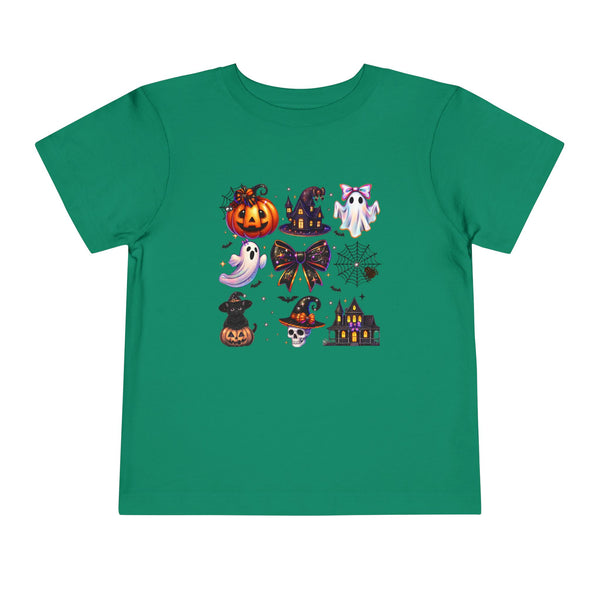 Kids Coquette Bow Wicked Shirt Halloween Girl Shirt Toddler Ghost Cat Shirt Pumpkin Patch Tee Cute Ghost Pumpkin Cat T Shirt Retro Ghost Tee