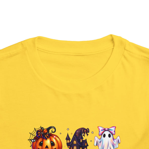 Kids Coquette Bow Wicked Shirt Halloween Girl Shirt Toddler Ghost Cat Shirt Pumpkin Patch Tee Cute Ghost Pumpkin Cat T Shirt Retro Ghost Tee