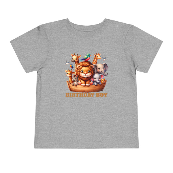 Personalized Noahs Ark Toddler Shirt Animals Ark T Shirt Custom Bible Character Kids Name Age Shirt For Boy Girl Toddler Kids Birthday Shirt