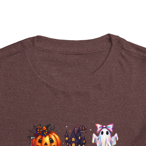 Kids Coquette Bow Wicked Shirt Halloween Girl Shirt Toddler Ghost Cat Shirt Pumpkin Patch Tee Cute Ghost Pumpkin Cat T Shirt Retro Ghost Tee