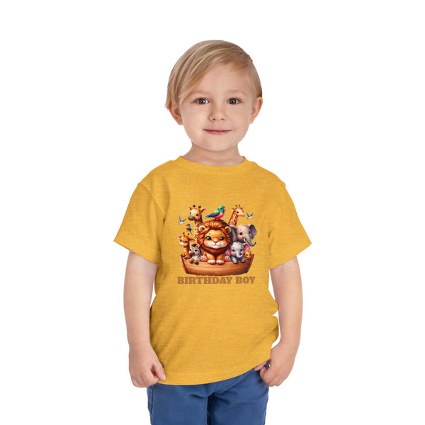 Personalized Noahs Ark Toddler Shirt Animals Ark T Shirt Custom Bible Character Kids Name Age Shirt For Boy Girl Toddler Kids Birthday Shirt