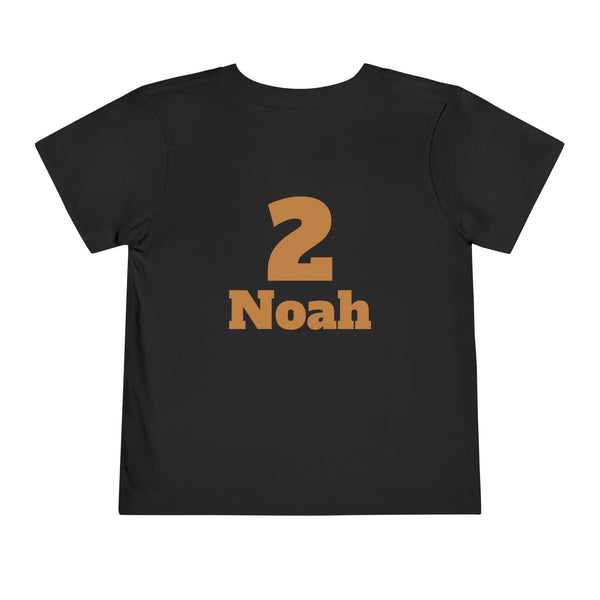 Personalized Noahs Ark Toddler Shirt Animals Ark T Shirt Custom Bible Character Kids Name Age Shirt For Boy Girl Toddler Kids Birthday Shirt