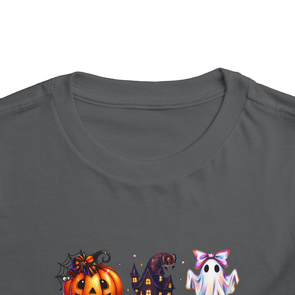 Kids Coquette Bow Wicked Shirt Halloween Girl Shirt Toddler Ghost Cat Shirt Pumpkin Patch Tee Cute Ghost Pumpkin Cat T Shirt Retro Ghost Tee