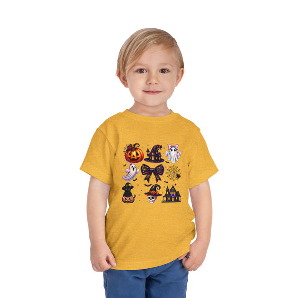 Kids Coquette Bow Wicked Shirt Halloween Girl Shirt Toddler Ghost Cat Shirt Pumpkin Patch Tee Cute Ghost Pumpkin Cat T Shirt Retro Ghost Tee