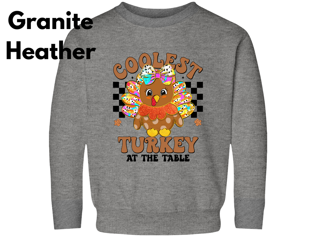 Thanksgiving Turkey Toddler Sweatshirt, Gobble Kids Sweatshirt, Thanksgiving Sweatshirt, Cutest Turkey Sweatshirt, Thanksgiving Cute Sweater