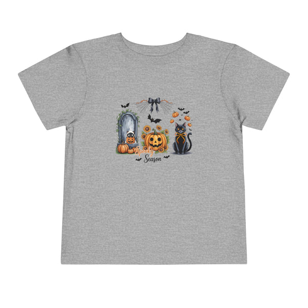 Halloween Black Cat Shirt, Halloween Cat T Shirt Girl Cat Spooky Season Outfit Trick Treat Halloween Cute T Shirt Halloween Girl Gifts