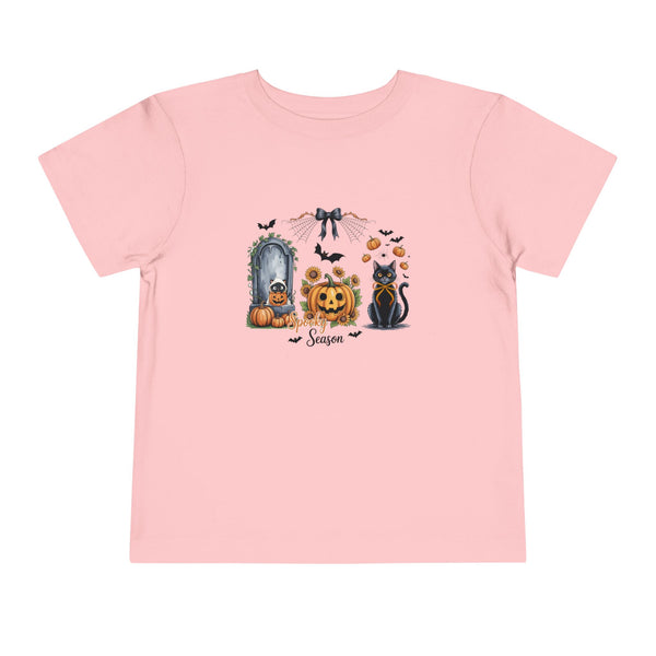 Halloween Black Cat Shirt, Halloween Cat T Shirt Girl Cat Spooky Season Outfit Trick Treat Halloween Cute T Shirt Halloween Girl Gifts