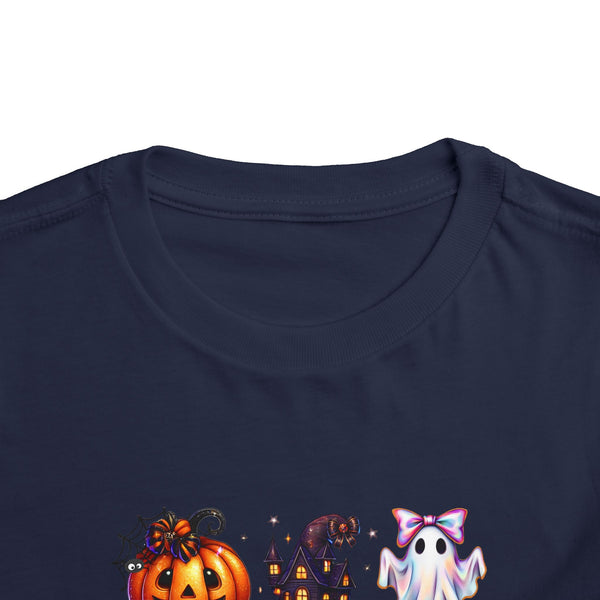 Kids Coquette Bow Wicked Shirt Halloween Girl Shirt Toddler Ghost Cat Shirt Pumpkin Patch Tee Cute Ghost Pumpkin Cat T Shirt Retro Ghost Tee