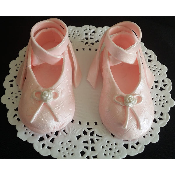 Ballerina Shoes Cake Topper Ballerina Party Decorations Ballet Cake Topper Girl Birthday Cake - Cake Toppers Boutique