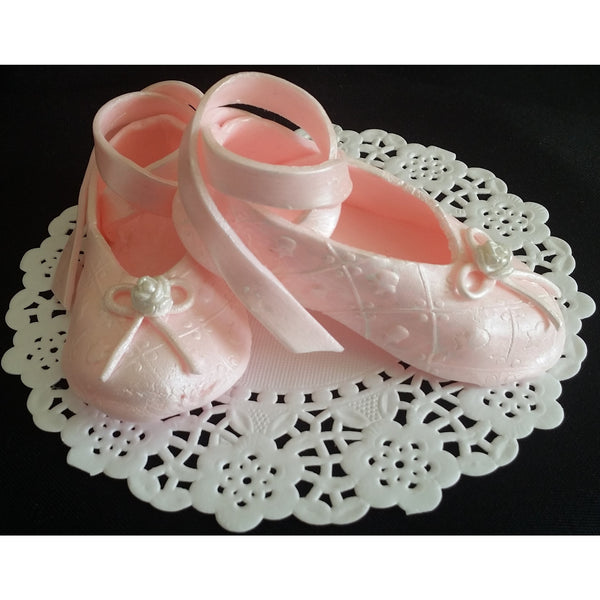 Ballerina Shoes Cake Topper Ballerina Party Decorations Ballet Cake Topper Girl Birthday Cake - Cake Toppers Boutique