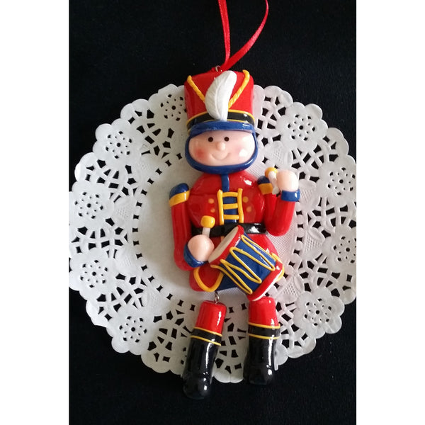 Christmas Ornament Drum Boy Ornamemt Nutcracker Christmas Tree Decorations - Cake Toppers Boutique