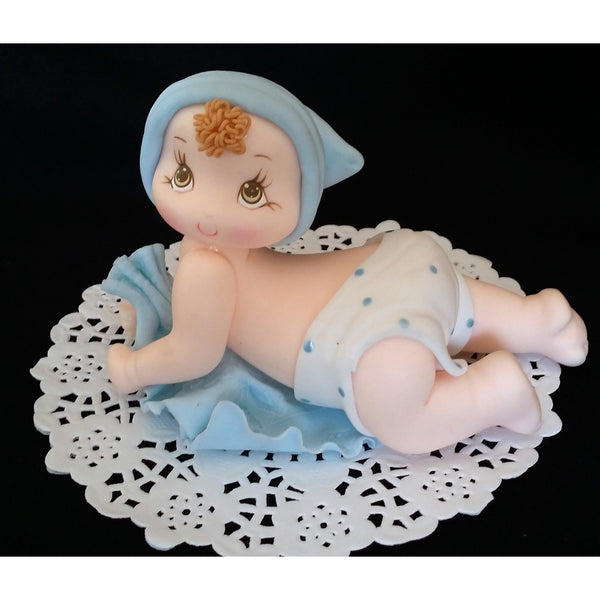 Baby Shower Cake Decorations Girl or Boy Baby Shower Cake Topper Twin Babies - Cake Toppers Boutique