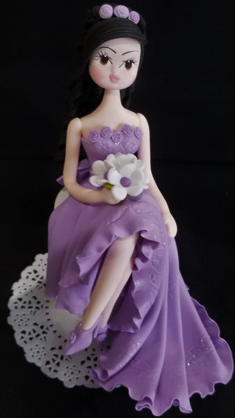 Quinceañera Cake Topper, Girl Cake Topper, Sweet Sixteen Cake Topper, Cake Toppers - Cake Toppers Boutique