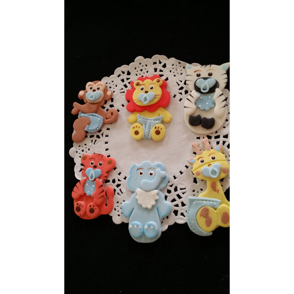 Jungle Safari Birthday Party, Safari Baby Shower Theme Favors, Jungle safari Cake Topper, Boy Baby Shower , Jungle  Decorations, Jungle Birthday Party - Cake Toppers Boutique