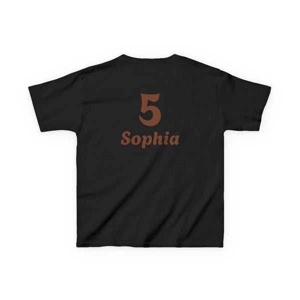 Personalized Kids Football Shirt, Youth Football Gameday Shirt Cute Girls Football Shirts Football Team Fan Kids T Shirt Custom Football Tee