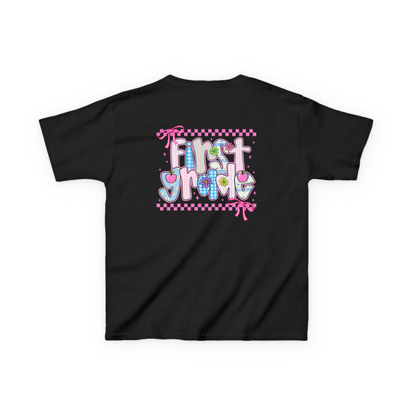 Back to School Shirt Personalized First Grade TShirt Girls 1st Grade Shirt Girls Coquette Bow Tee First Day Of School Outfit Shirts For Girl