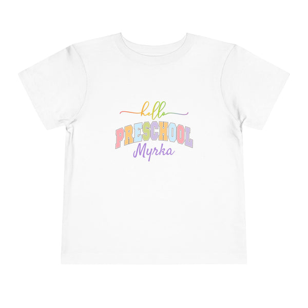 Personalized Back To School Shirt, Custom Back To School Tee First Day If School Shirts Back to school Gifts Personalized Kindergarten Shirt